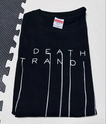 DEATH STRANDING 티셔츠 블랙 M 사이즈 새상품 데스스트 로고