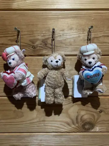 더피 봉제 인형 세트 택 포함 3개 세트