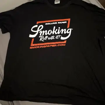 Smoking 로고 티셔츠 XL 블랙