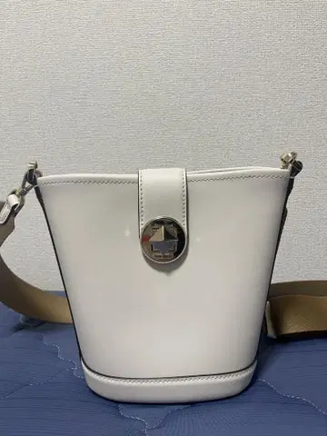 Kate Spade 숄더백 화이트 가죽