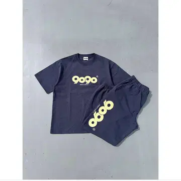 9090 OG Logo Tee 셋업 Navy S 사이즈