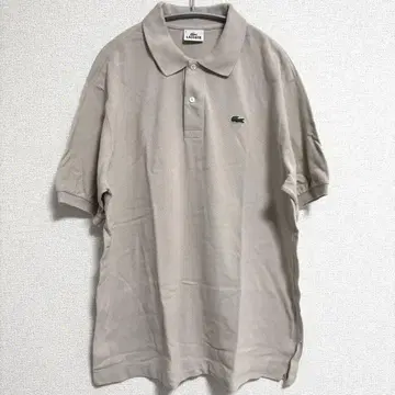 LACOSTE 라코스테 피케 셔츠 구제 의류 베이지