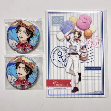 SideM 캔뱃지 엽서 지로