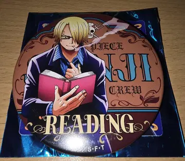 원피스 캔뱃지 상디 reading Ver. 무기와라 스토어 한정판