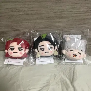 Mrs. GreenApple 서울 네이비 한국 봉제 인형 키링 3종