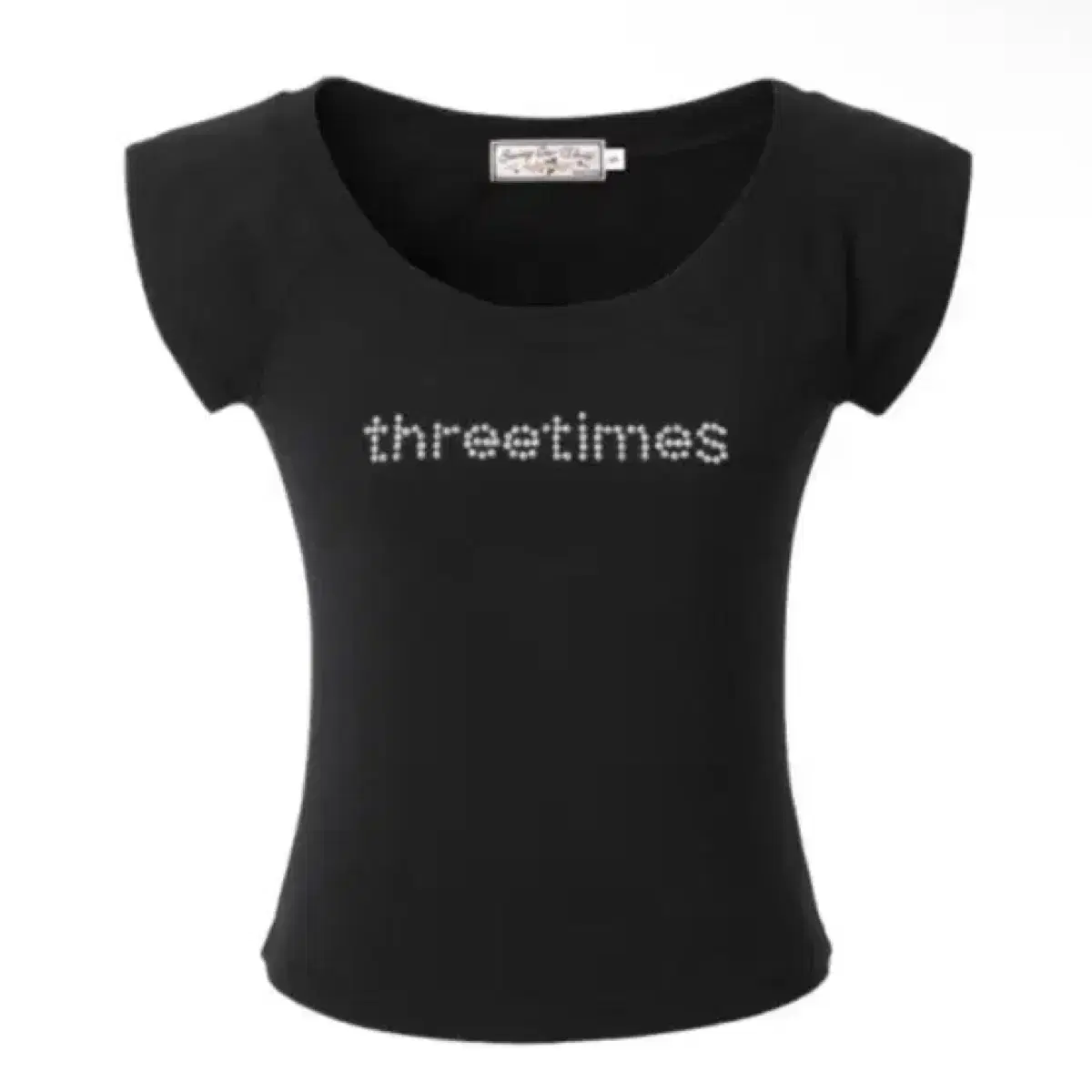 【threetimes】333 scoop tee Tシャツ THREETIMES | 쓰리타임즈 Threetimes 333 Scoop Tee, size S