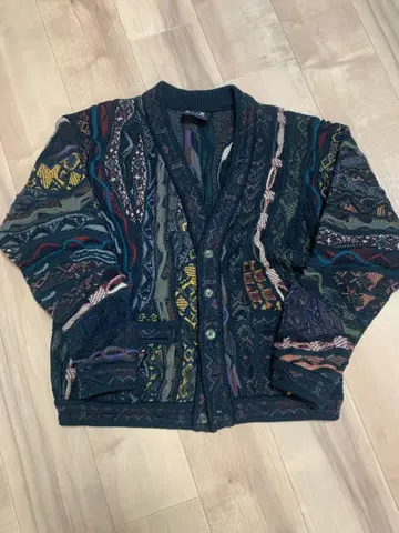 Coogi 100% 울 가디건 SS