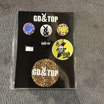 BIGBANG 핀 배지 6개 세트