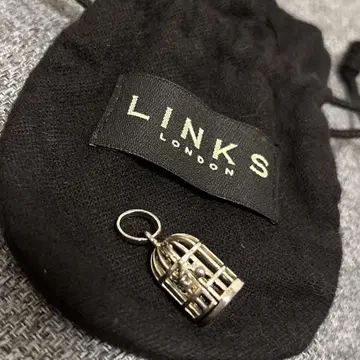 LINKS LONDON 팔찌 펜던트 헤드 새장 바스켓