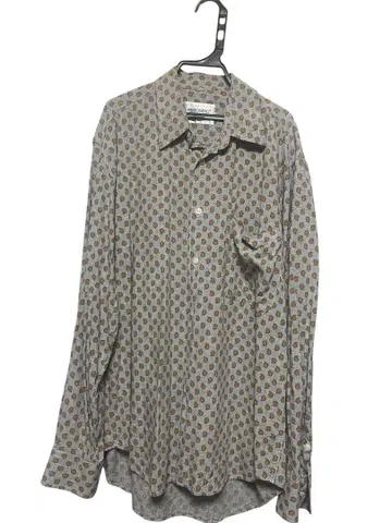 PEROSINO 꽃무늬 그레이 셔츠 made in Italy