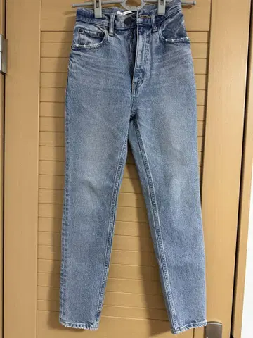 MOUSSY MVS SKINNY 라이트 블루 22인치