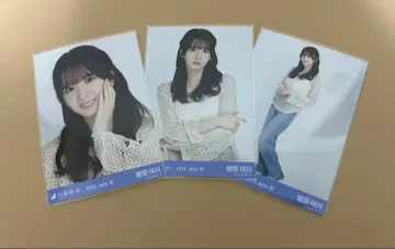 노기자카46 브로마이드 시즈오카 메쉬 니트 스가하라 사츠키 컴프