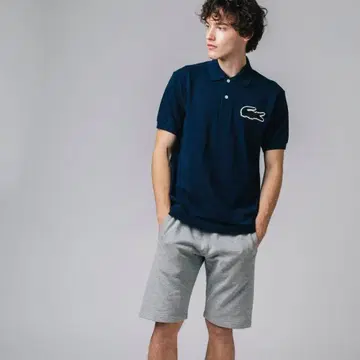 LACOSTE 라코스테 피케 셔츠 데카와니 네이비