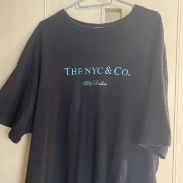 68 & BROTHERS THE NYC & Co 티셔츠 블랙 XL