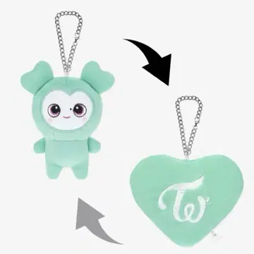 TWICE 미나 미브리 마스코트 리버서블 백 참 러블리