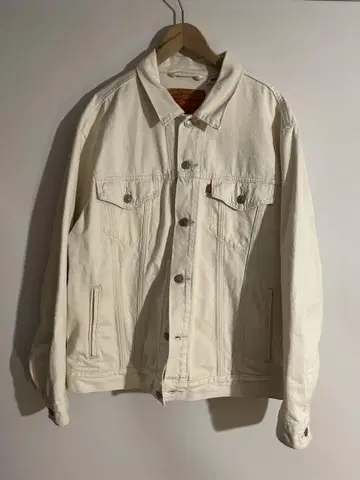 LEVI STRAUSS & CO. 화이트 데님 자켓 M