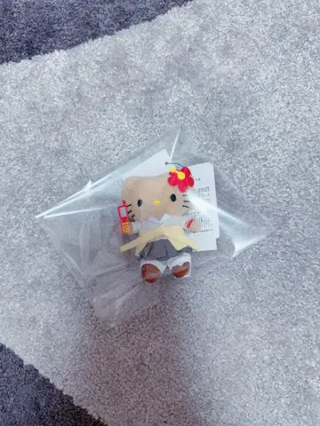 당일 발송! 로리즈팜 일광화상 키티 봉제 인형 키링 헤이세이 갸루