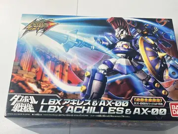 [조립 미완성] 골판지 전기 LBX 아킬레스 & AX-00 최초 한정판