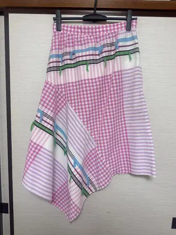 TSUMORI CHISATO 비대칭 스커트