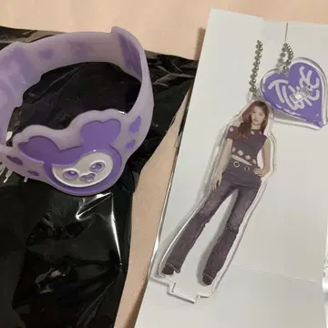 twice 사나 러버 밴드 미니 아크릴 스탠드 참