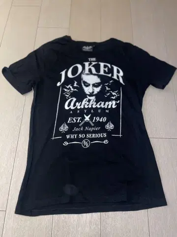 JOKER 티셔츠 M 블랙