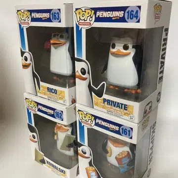 POP! 펭귄 마다가스카르 4개 세트