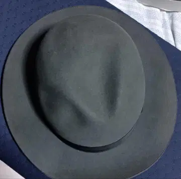 Tesi 남성용 펠트 중절 모자 블랙 58cm 이탈리아제 볼사리노