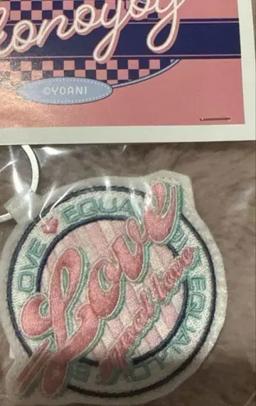 이코노이 조이 와펜 키링 오사레 컴퍼니 이코러브 = LOVE