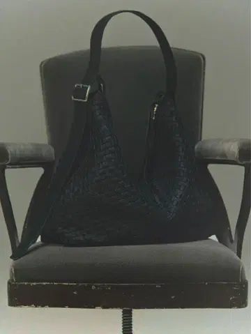 LIDNM Llife COW LEATHER MESH BAG 백