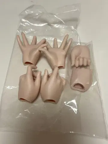 돌피드림 핸드 부품 3페어 프레쉬 피부