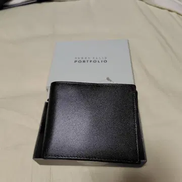 PERRY ELLIS 두겹 지갑 블랙