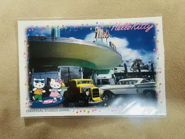 헬로키티 USJ 2005년 엽서 헤이세이 레트로 1