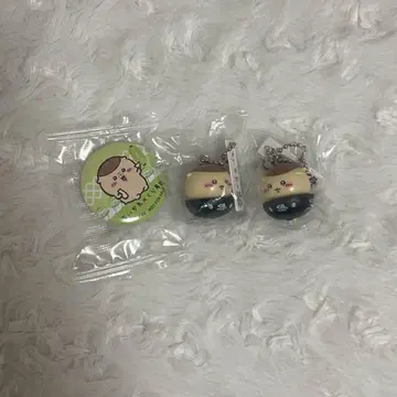 치이카와 쿠라스시 밤만쥬 피규어 캔뱃지