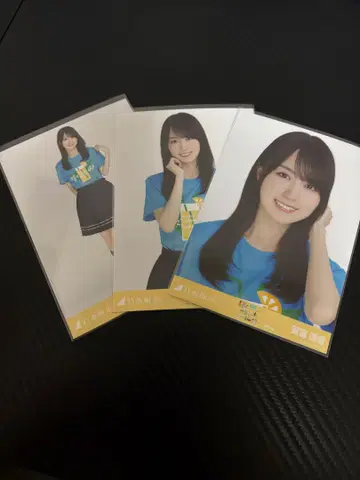 노기자카46 브로마이드 시즈오카 라이브 T 카키 하야카 컴프