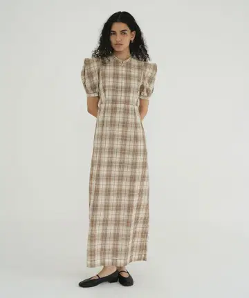 새상품 CLANE SHEER PUFF SLEEVE ONEPIECE