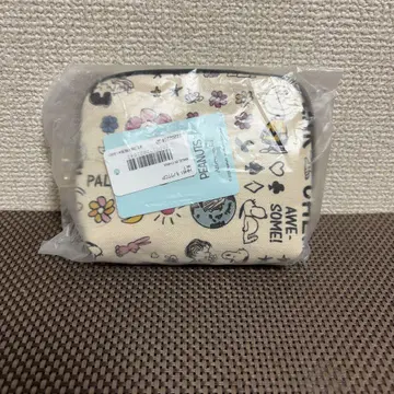 스누피 스퀘어 파우치