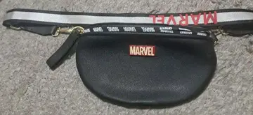 MARVEL 웨스트 파우치 블랙