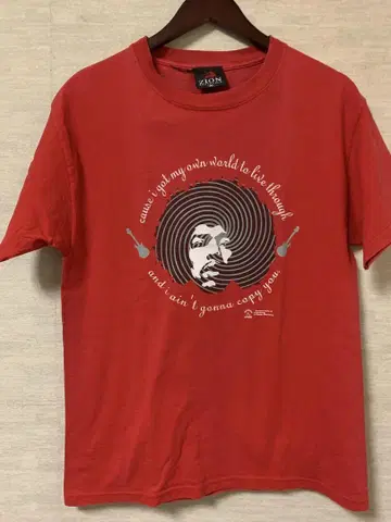 Jimi hendrix zion 티셔츠 M
