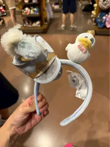 도날드 봉제 인형 머리띠 생일 상하이 디즈니