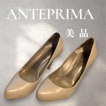 ANTEPRIMA 베이지 스틸레토 힐 하이힐 새상품급
