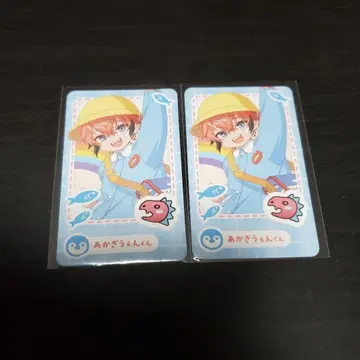 니지산지 유치원 랜덤 사진풍 카드 아카기 웬