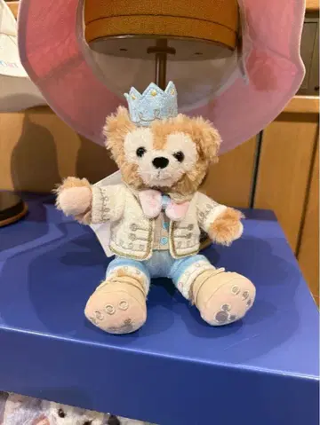 상하이 디즈니 더피 키링 봉제 인형 마스코트