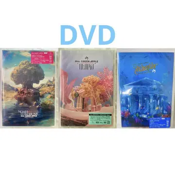 Mrs.GREEN APPLE 일반ver DVD 3작품