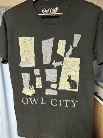 Owl City 밴딩 티셔츠 밴 티셔츠
