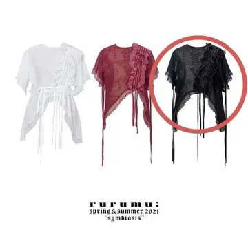 rurumu: 루루무 21SS 프릴 니트 풀오버