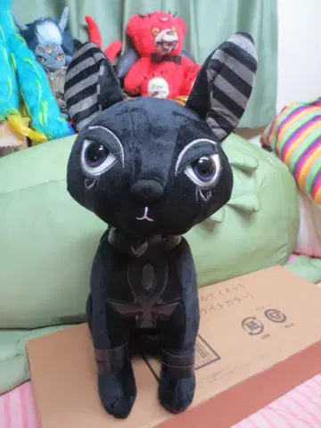 고대 이집트 신화 봉제 인형 바스테트 신 38cm BIG!