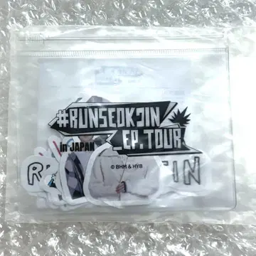 BTS Jin RUNSEOKJIN 일본 한정 굿즈 스티커 세트