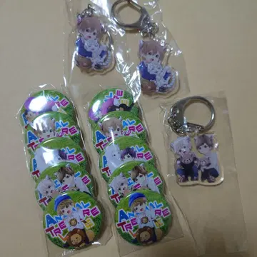 Animal Treasure Live 아크링 키링 캔뱃지