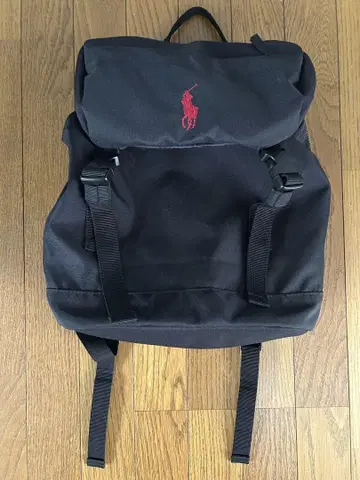 폴로 랄프 로렌 블랙 백팩