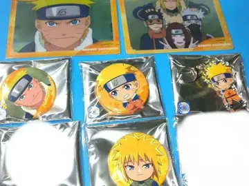 NARUTO 나루토 미나토 비레반 장면 캔뱃지 아크링 키링